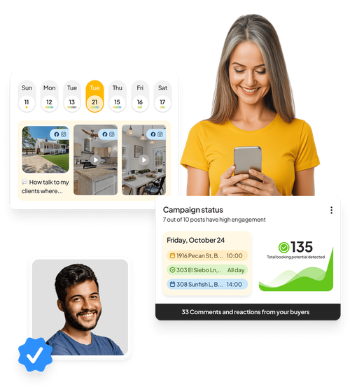 Uplevl dashboard showing automated campaigns and engagement